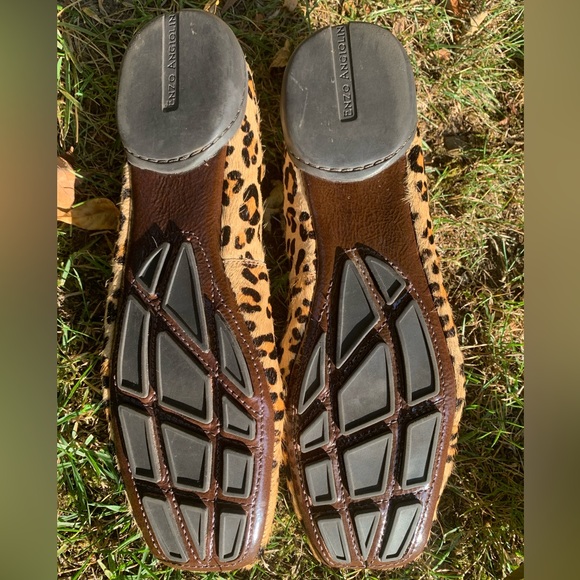 NWOT! Enzo Angiolini Leopard Print Faux Fur Flats Size 8 - Picture 12 of 16